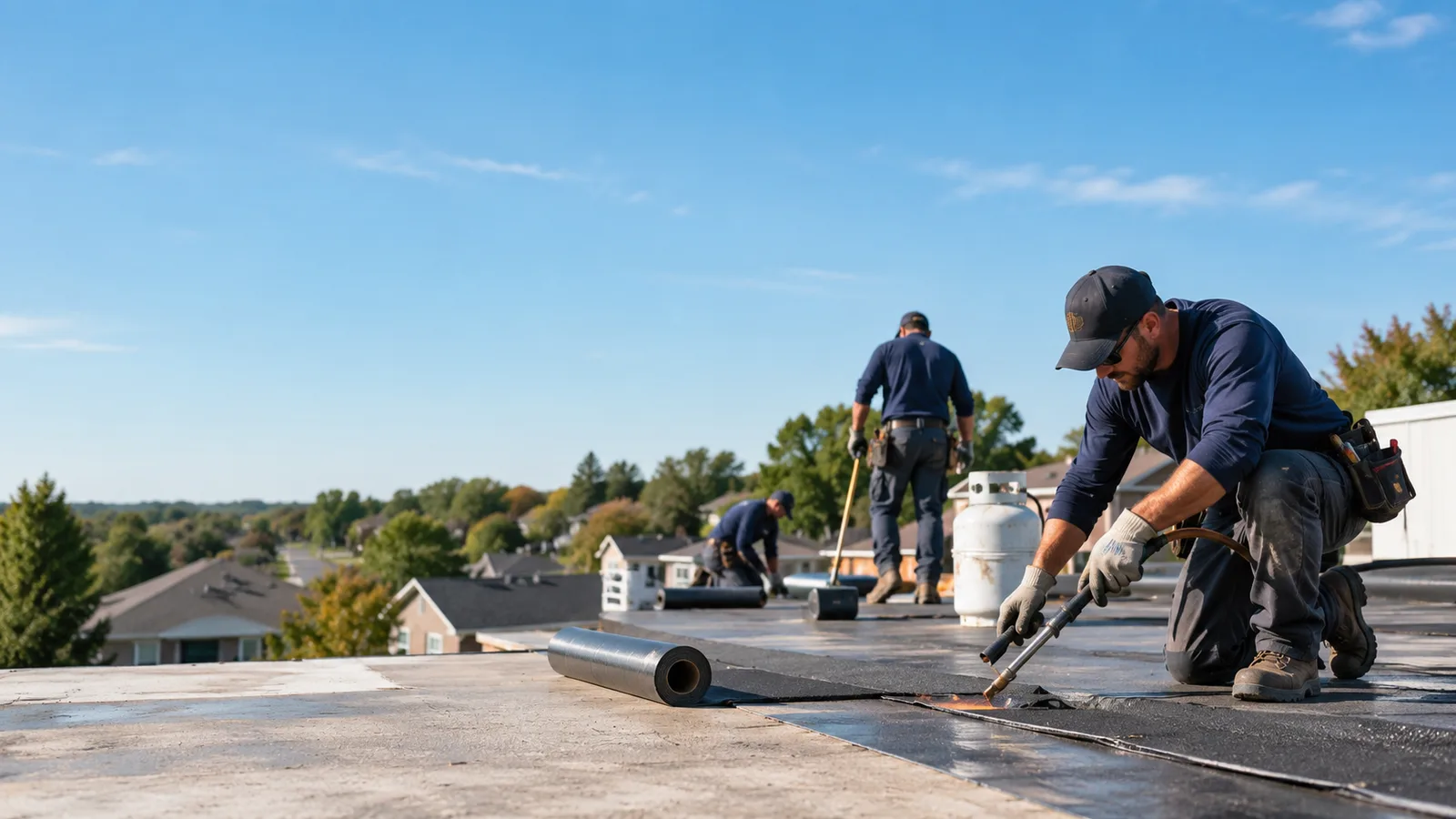 Flat Roof Leak Repair providers in Ennice, NC